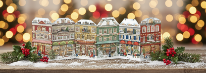 Coppenrath Free-Standing Christmas Shops Advent Calendar
