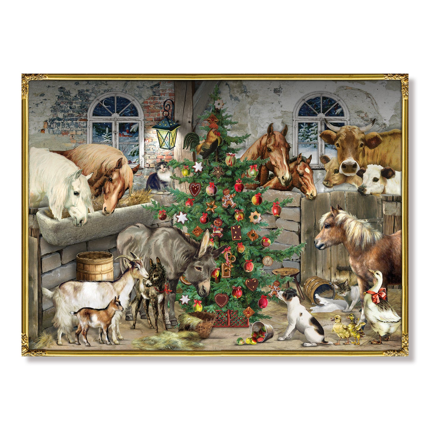 Coppenrath Festive Farm Christmas Advent Calendar