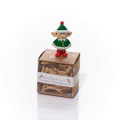Christmas Tiny World Resin Elf Keepsake Ornament