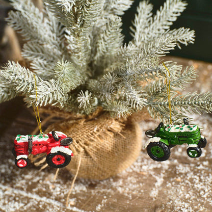Farm Tractors Christmas Tree Decorations