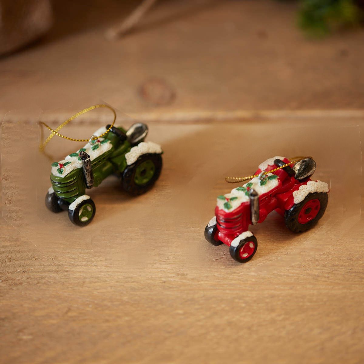 Farm Tractors Christmas Tree Decorations