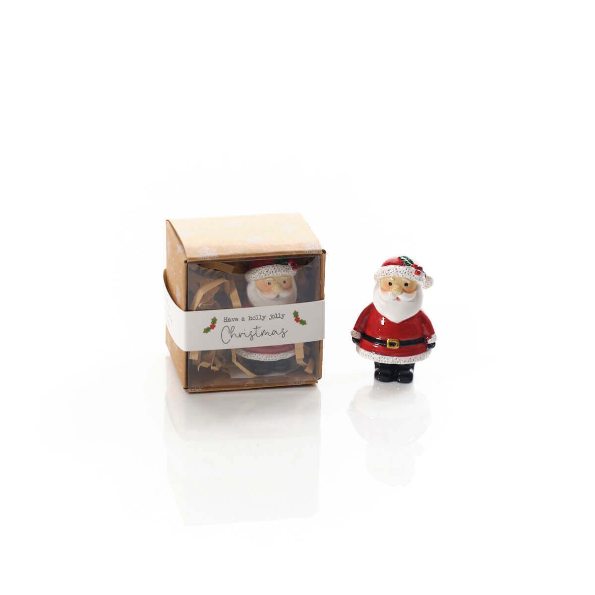 Christmas Tiny World Resin Santa Keepsake Ornament