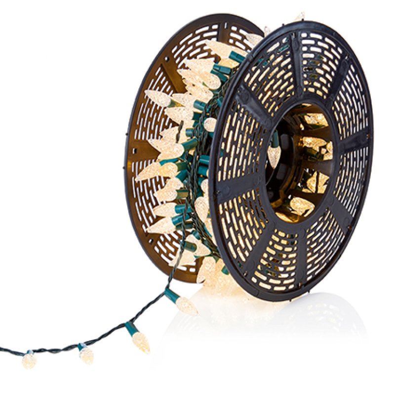 Premier 150 Warm White LED Christmas Pinecone Lights