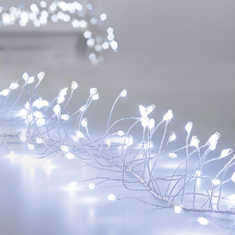 Premier Silver Ultrabrights 288 Large White LED Lights