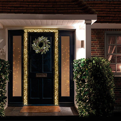 Premier 800 Warm White LED Ultrabright Christmas Cluster Lights