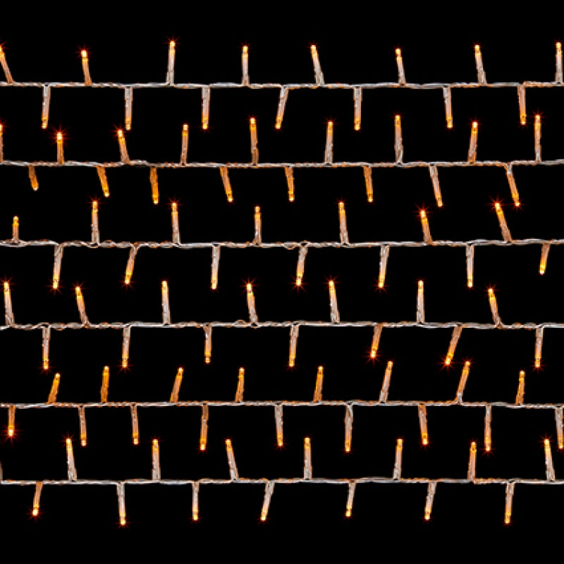 Premier TreeBrights 1000 Vintage Gold LED Christmas String Lights Clear Cable