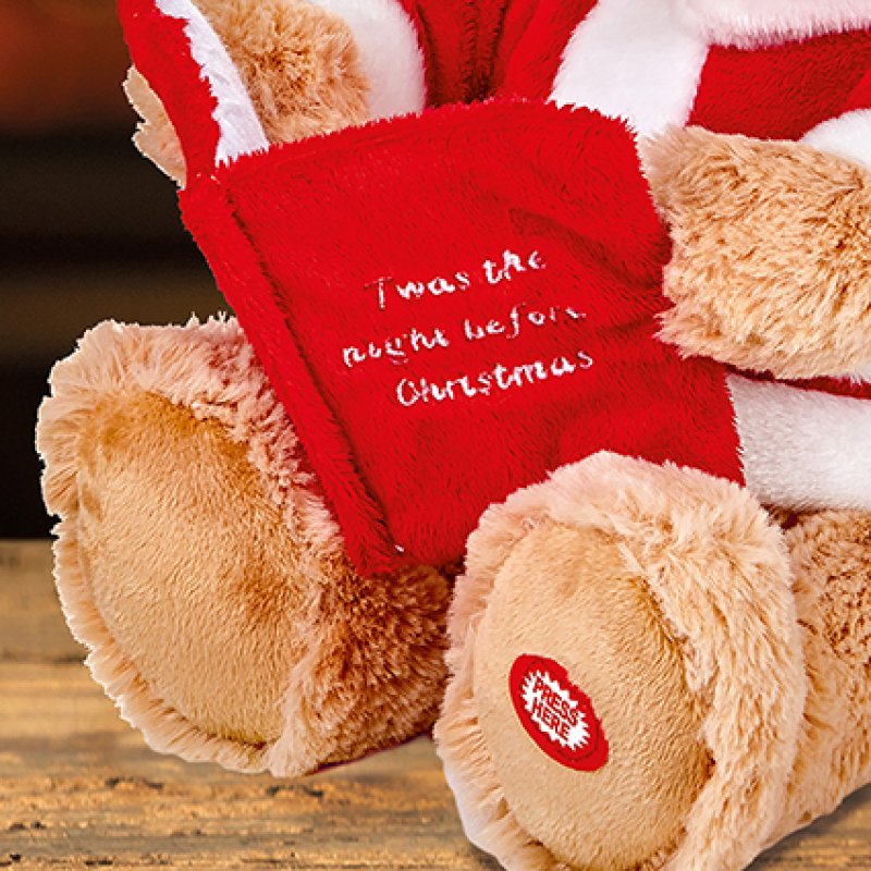 Christmas Animated Story Telling Bear