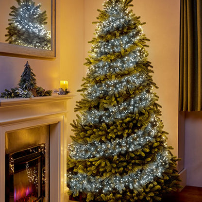 Premier 480 LED Cluster Brights Christmas Lights White