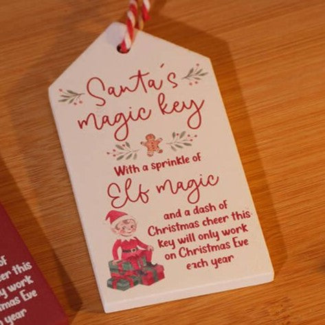 Santa's Magic Christmas Key Hanger