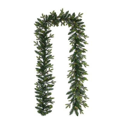 St Moritz Fir 9ft/270cm Warm White Lit Garland