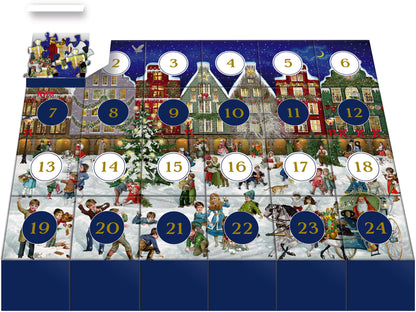 Coppenrath Winter Evening in the Town Christmas Advent Jigsaw Puzzle