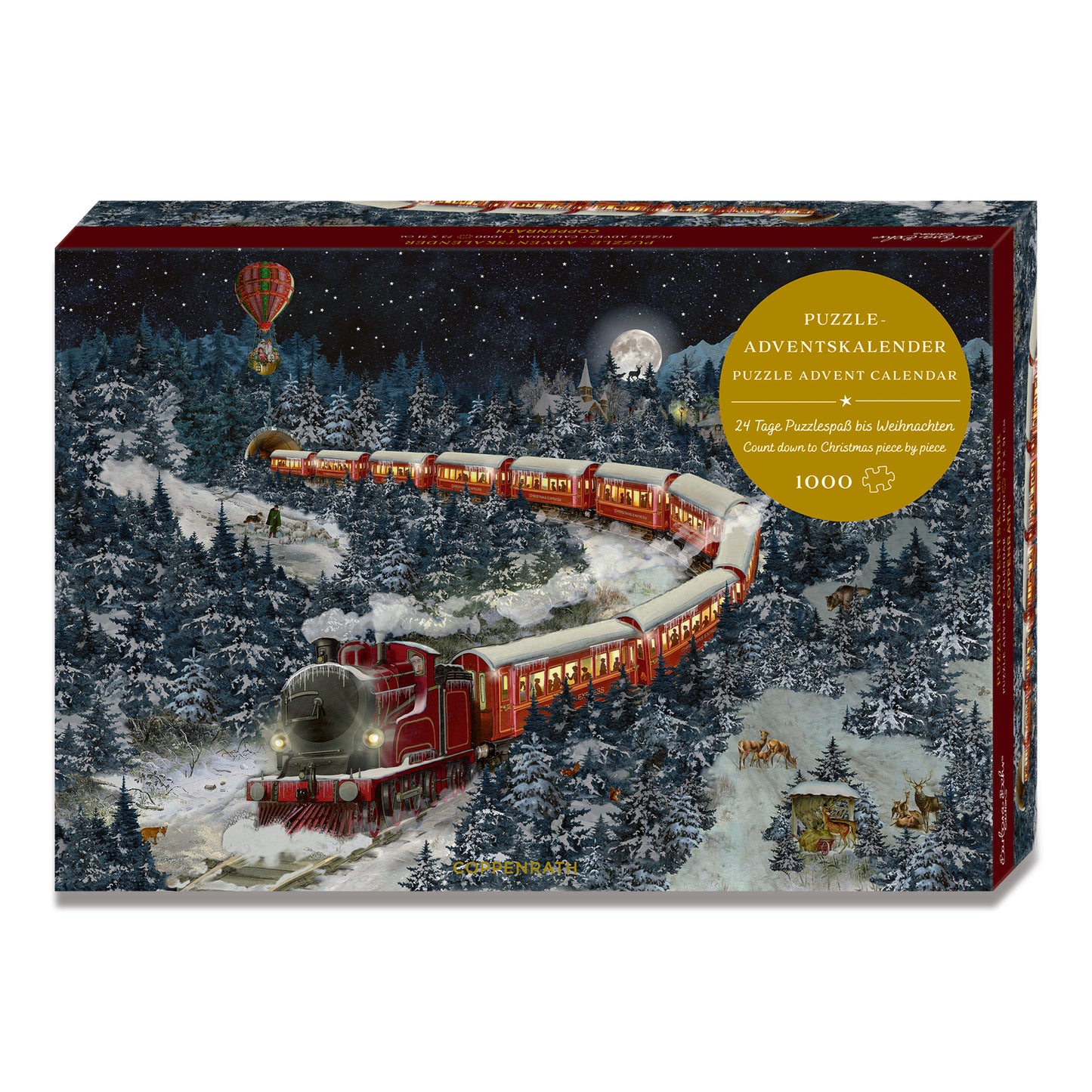 Coppenrath Magical Winter Express Christmas Advent Jigsaw Puzzle