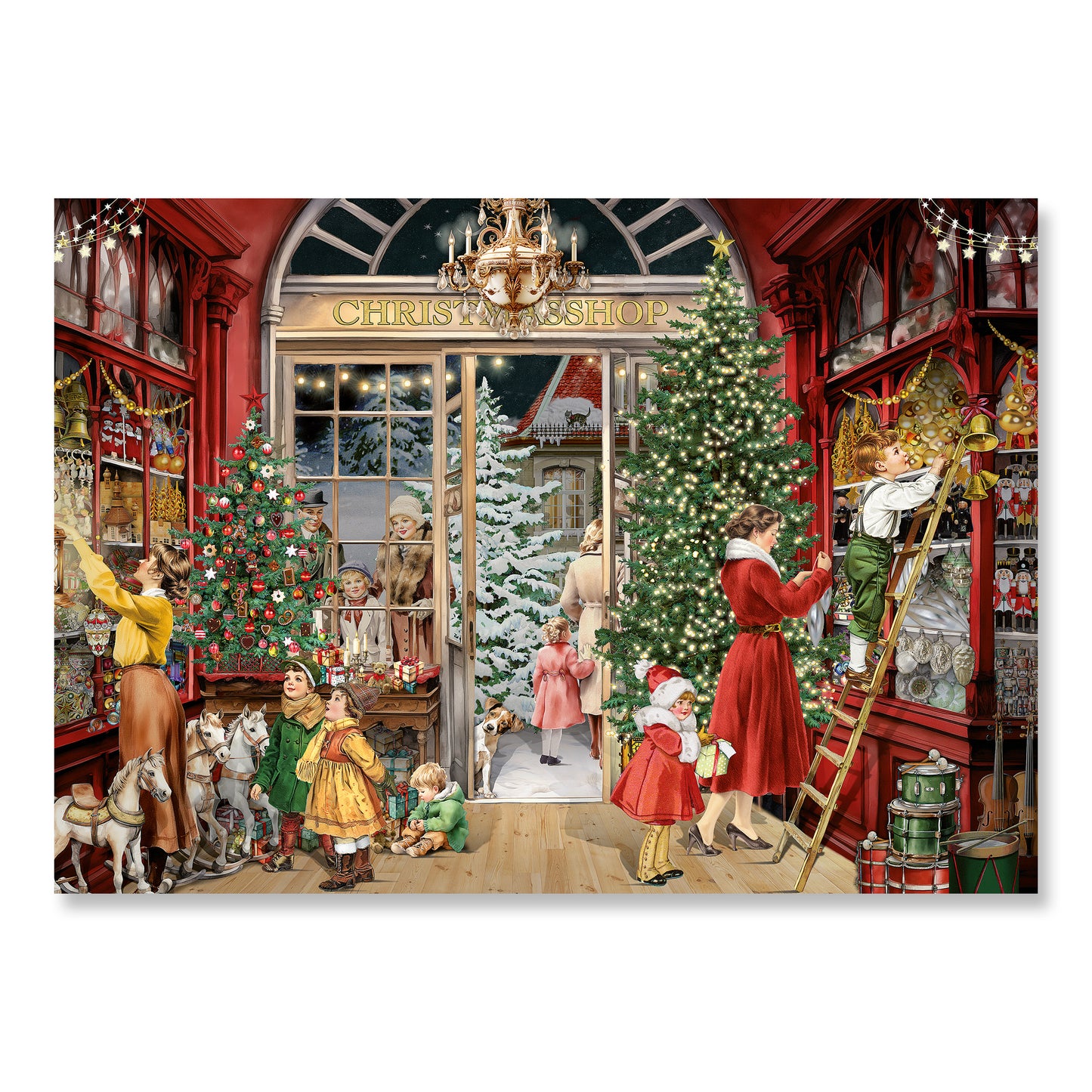 Coppenrath Nostalgic Christmas Shop Small Advent Calendar