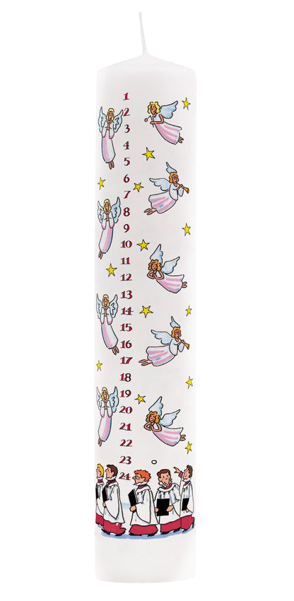 Coppenrath Choir Boys Advent Pillar Candle