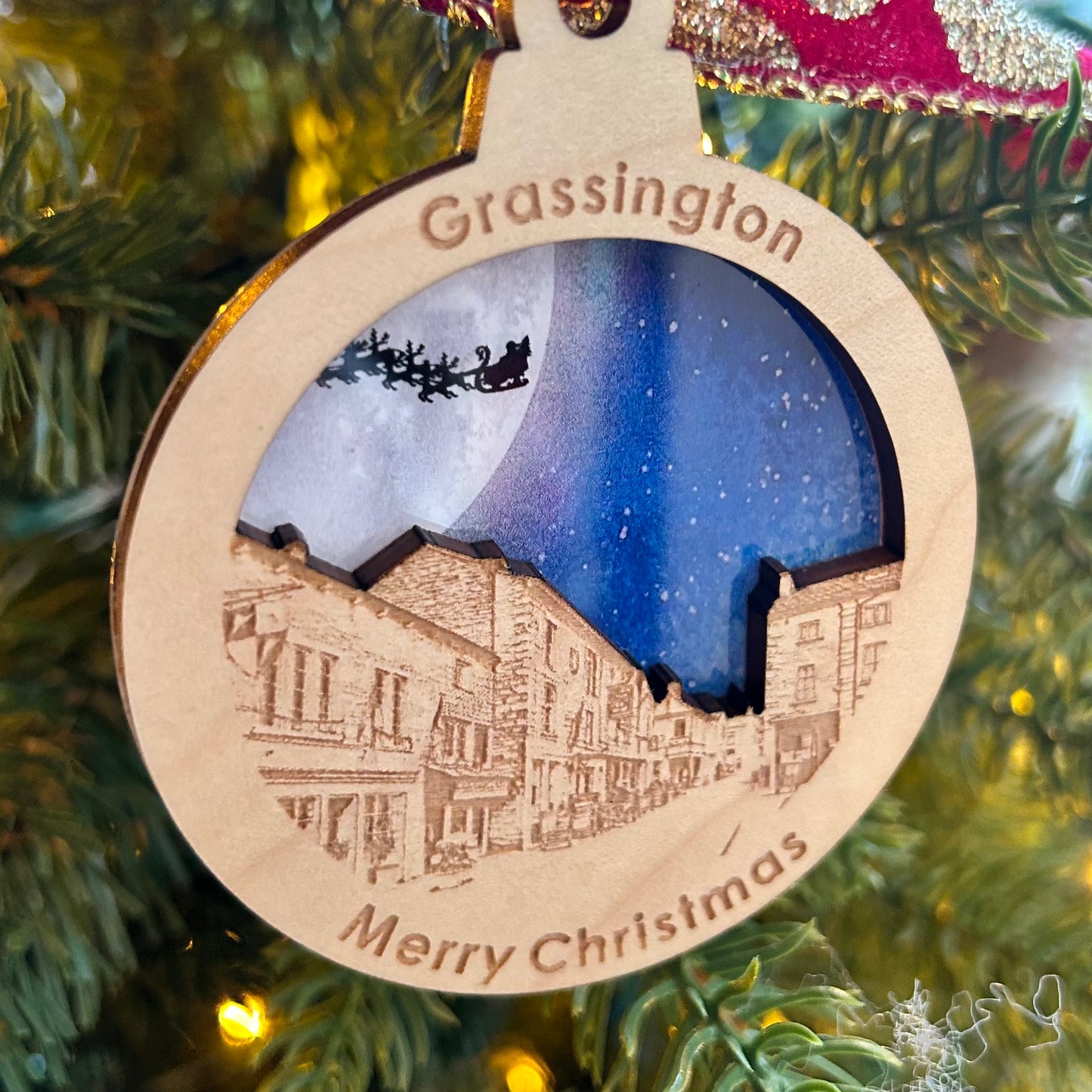 Grassington Bauble Hanging Decoration