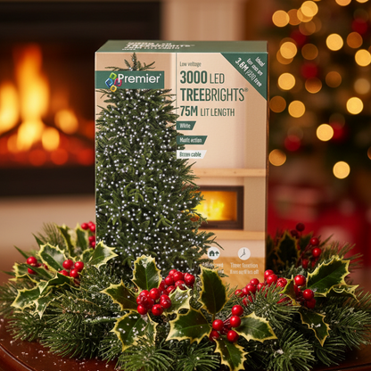 Premier 3000 White LED Treebrights String Lights