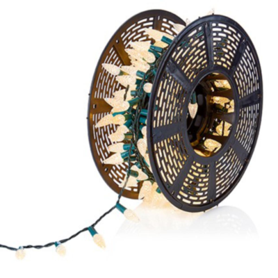 Premier 150 White LED Christmas Pinecone Lights
