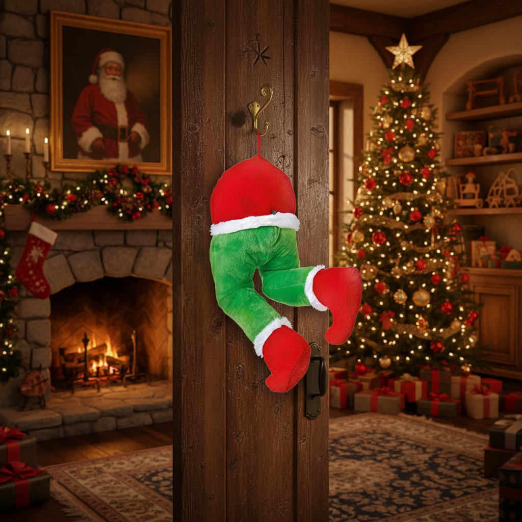 Animated Grinch Legs Christmas Decoration