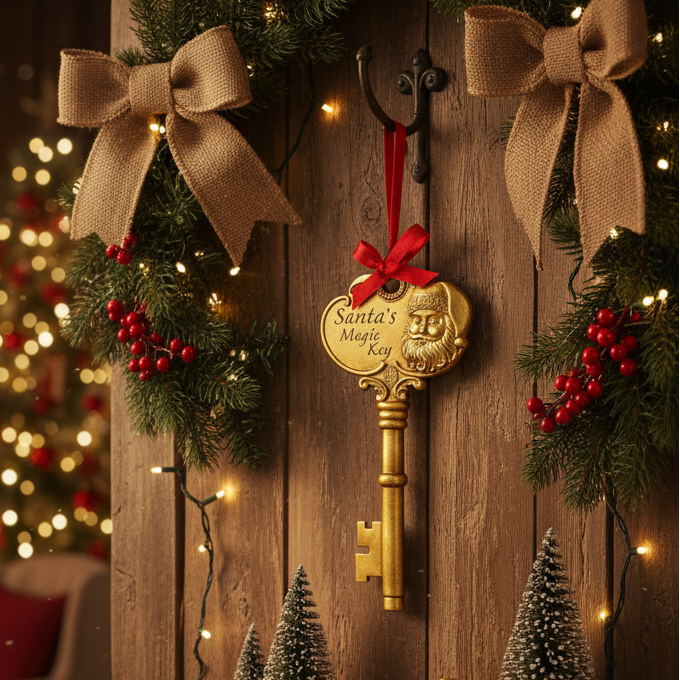Santa's Magic Christmas Key 39cm