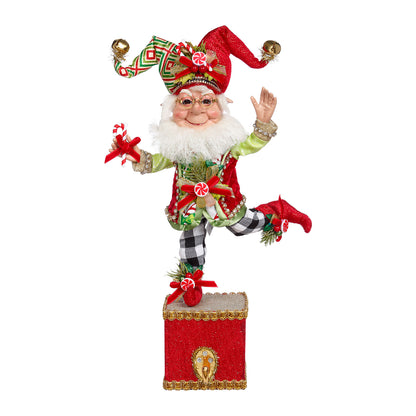 Mark Roberts Candy Dandy Elf Christmas Stocking Holder