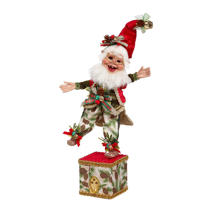 Mark Roberts Holly and Ivy Elf Christmas Stocking Holder
