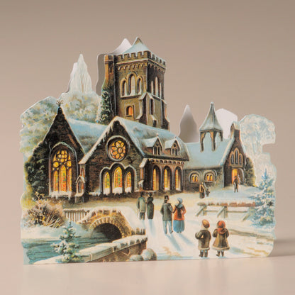 Victorian Christmas Cards Assortment Set