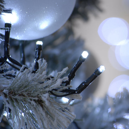 Festive 1000 White Firefly Christmas Lights