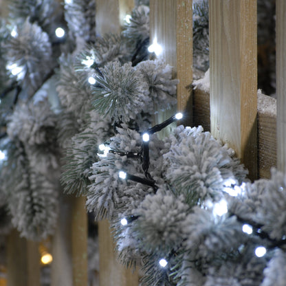 Festive 1000 White Firefly Christmas Lights