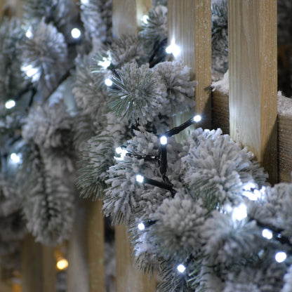 Festive 600 White Firefly Christmas Lights