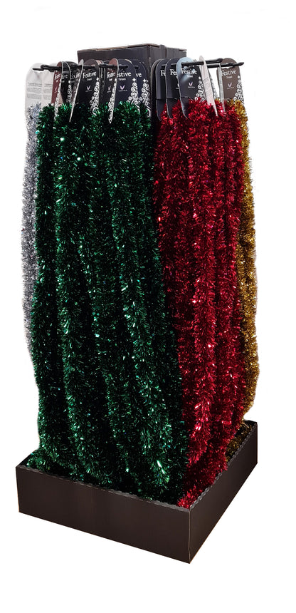 200cm x 5cm Classic Christmas Tinsel