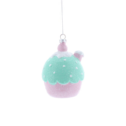 Cupcake House Hanging Christmas Decoration