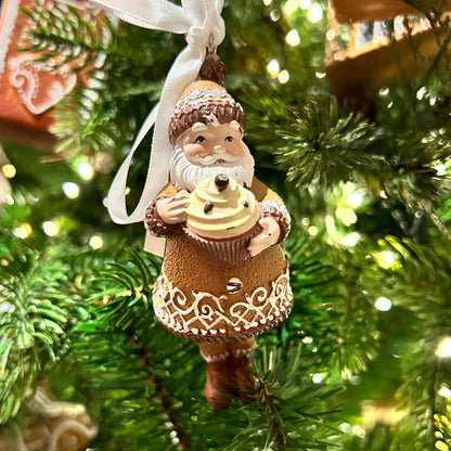 Gingerbread Santa Hanging Christmas Tree Decoration