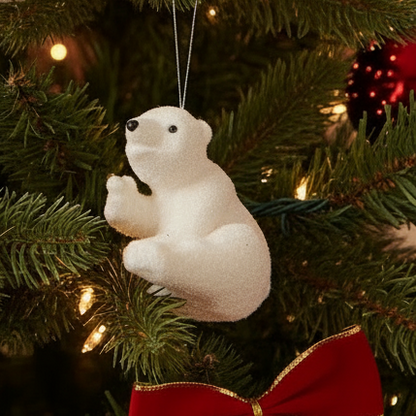 Polar Bear Christmas Hanging Decoration