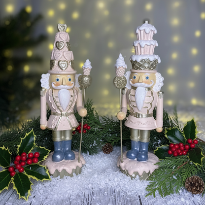 Pink Nutcracker Christmas Ornament Decoration