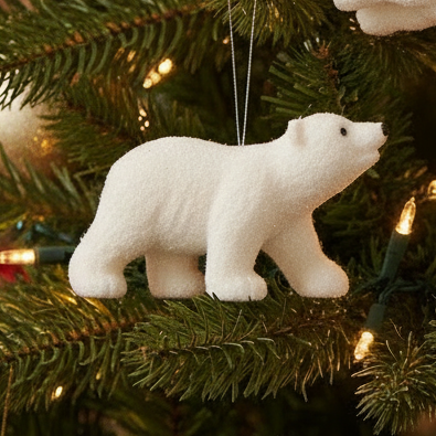 Polar Bear Christmas Hanging Decoration