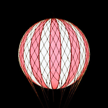 Royal Aero Red Stripe LED Hot Air Balloon Decoration