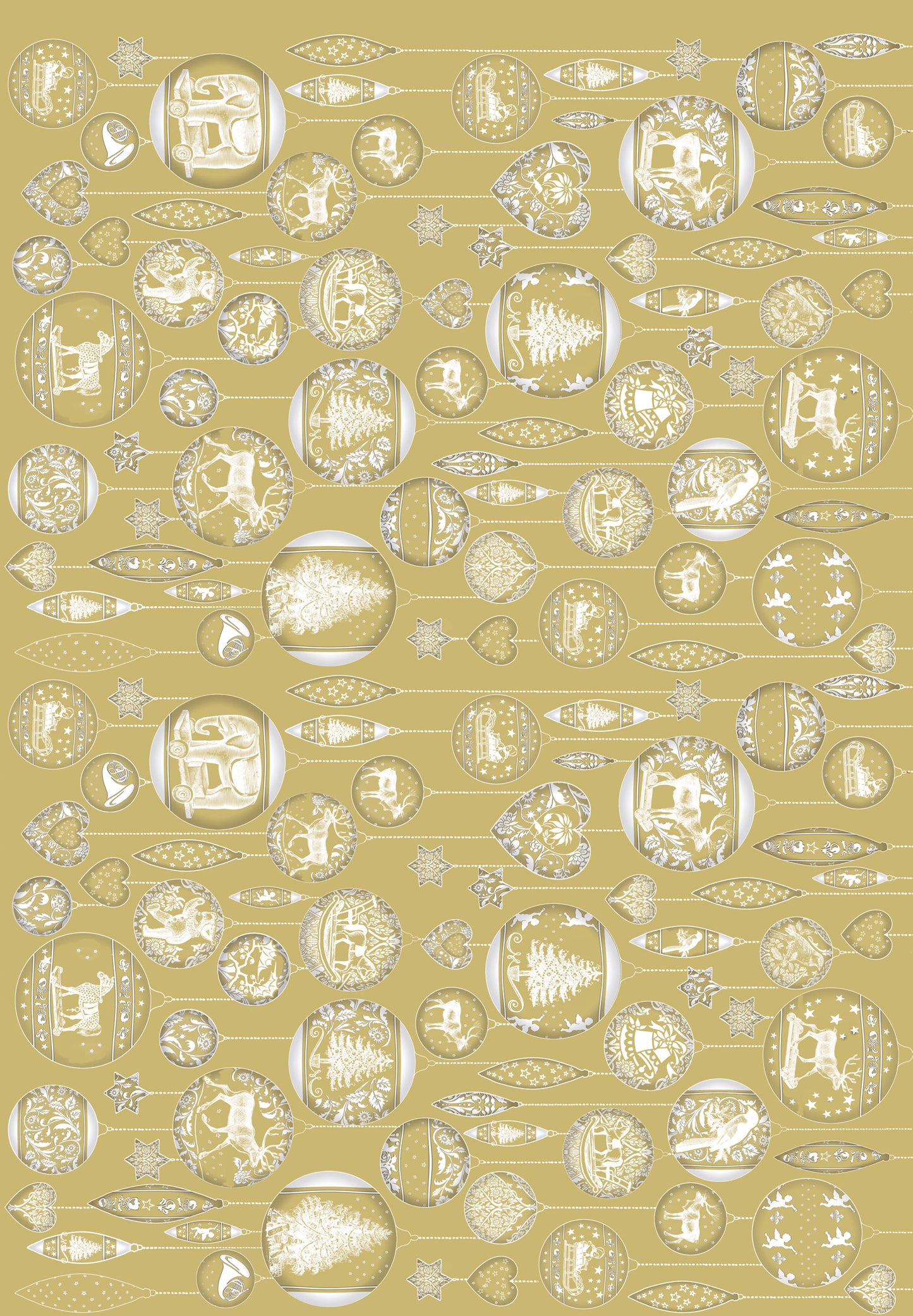 Coppenrath Victorian Style Book Of Christmas Wrapping Paper