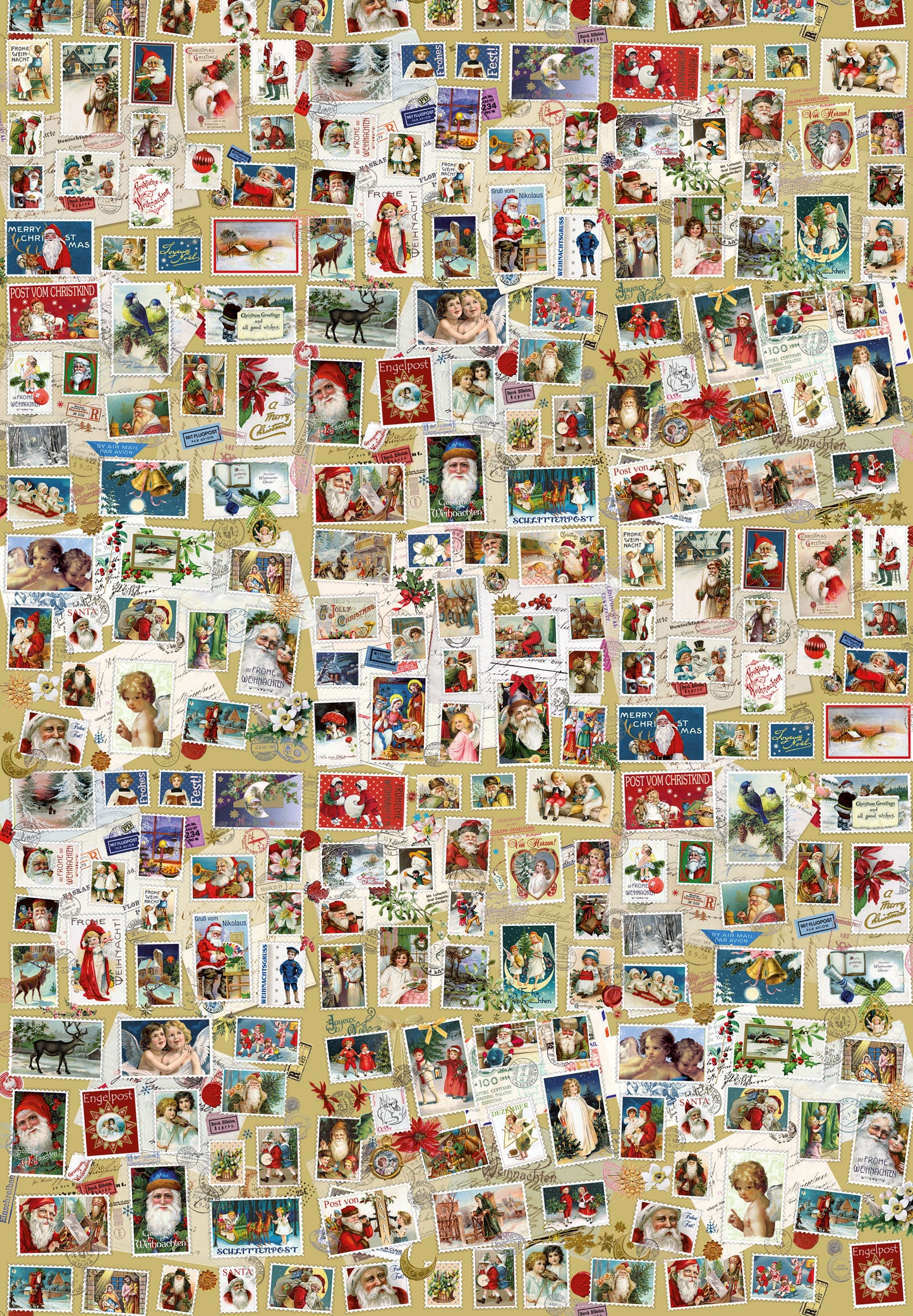 Coppenrath Victorian Style Book Of Christmas Wrapping Paper