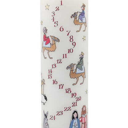 Coppenrath Nativity Advent Pillar Candle
