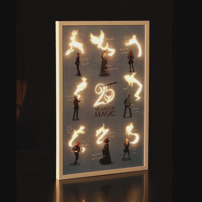 Patronus 25 Years of Magic LED Canvas