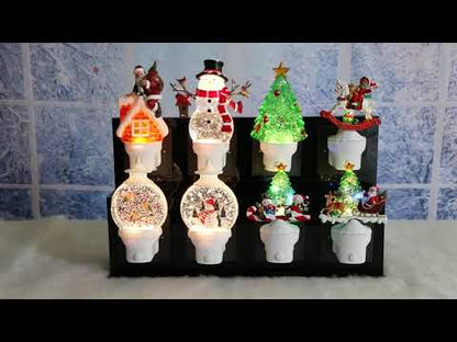 Snowman LED Plug In Nightlight 15cm