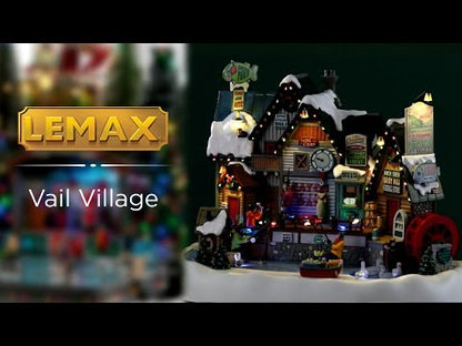 Lemax Birch Creek Ice Fishing Festival Christmas Village Decoration