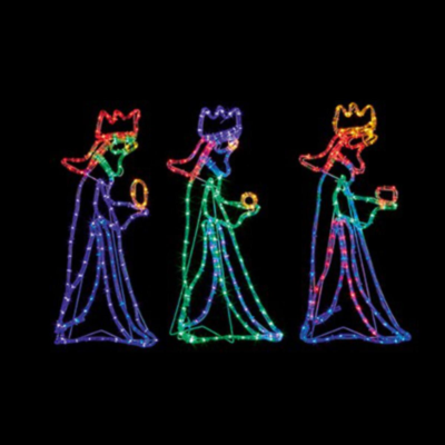 3 Wise Men LED Christmas Rope Light