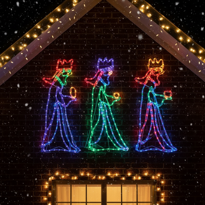 3 Wise Men LED Christmas Rope Light