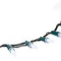 150 White LED Fairy Cap Christmas Light String