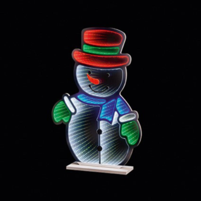 Snowman Infinity Christmas Decoration