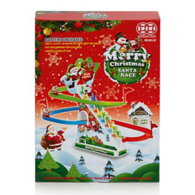 Christmas Santa Race with LED and Music