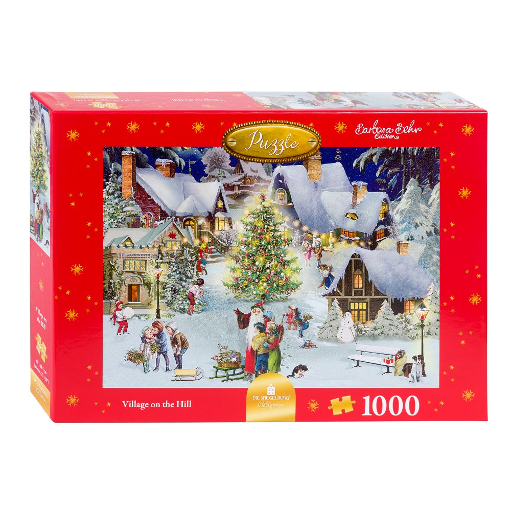 Coppenrath Christmas Village on the Hill 1000 Piece Jigsaw Puzzle