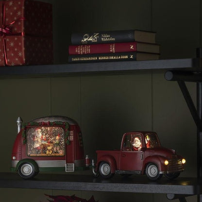 Christmas Pick-up Truck Water Lantern