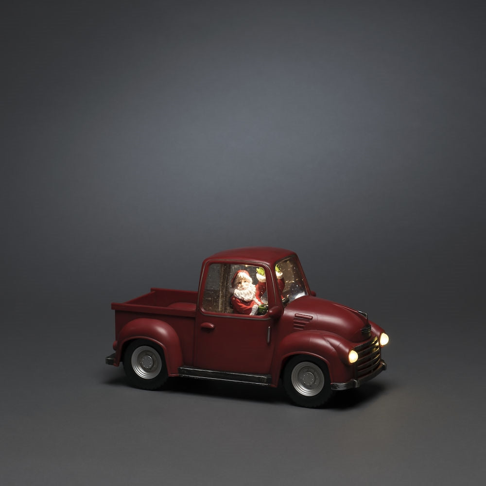 Christmas Pick-up Truck Water Lantern